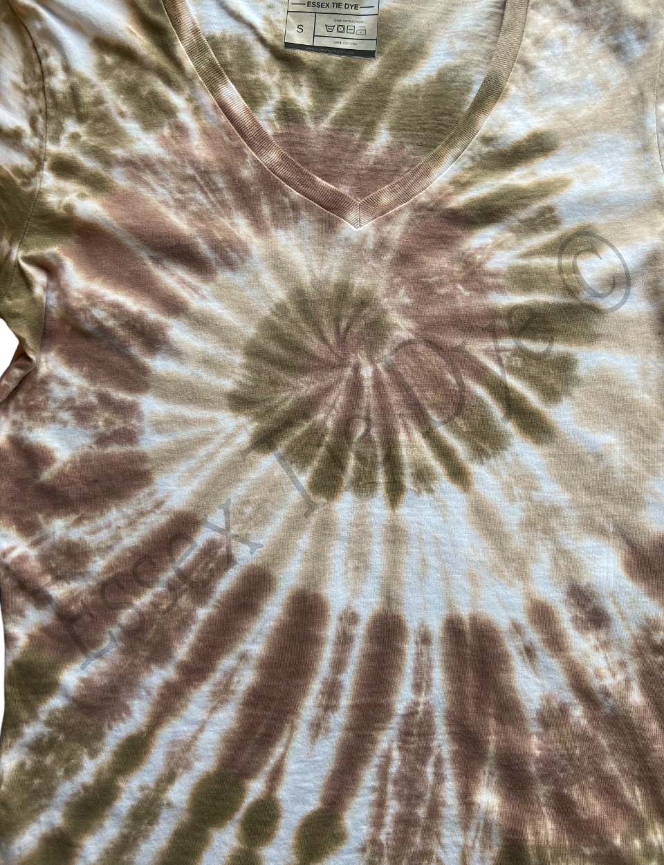 Earth Spiral Tie Dye