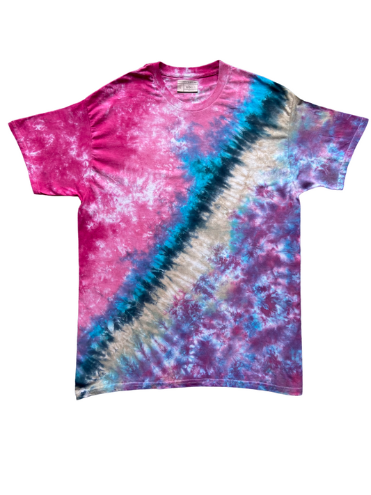 Conversion Rift Tie Dye T-Shirt, Adult, Youth, Unisex, XS, S, M, L, XL, 2XL, 3XL, 4XL, 5XL, Dyed in the UK, Gift