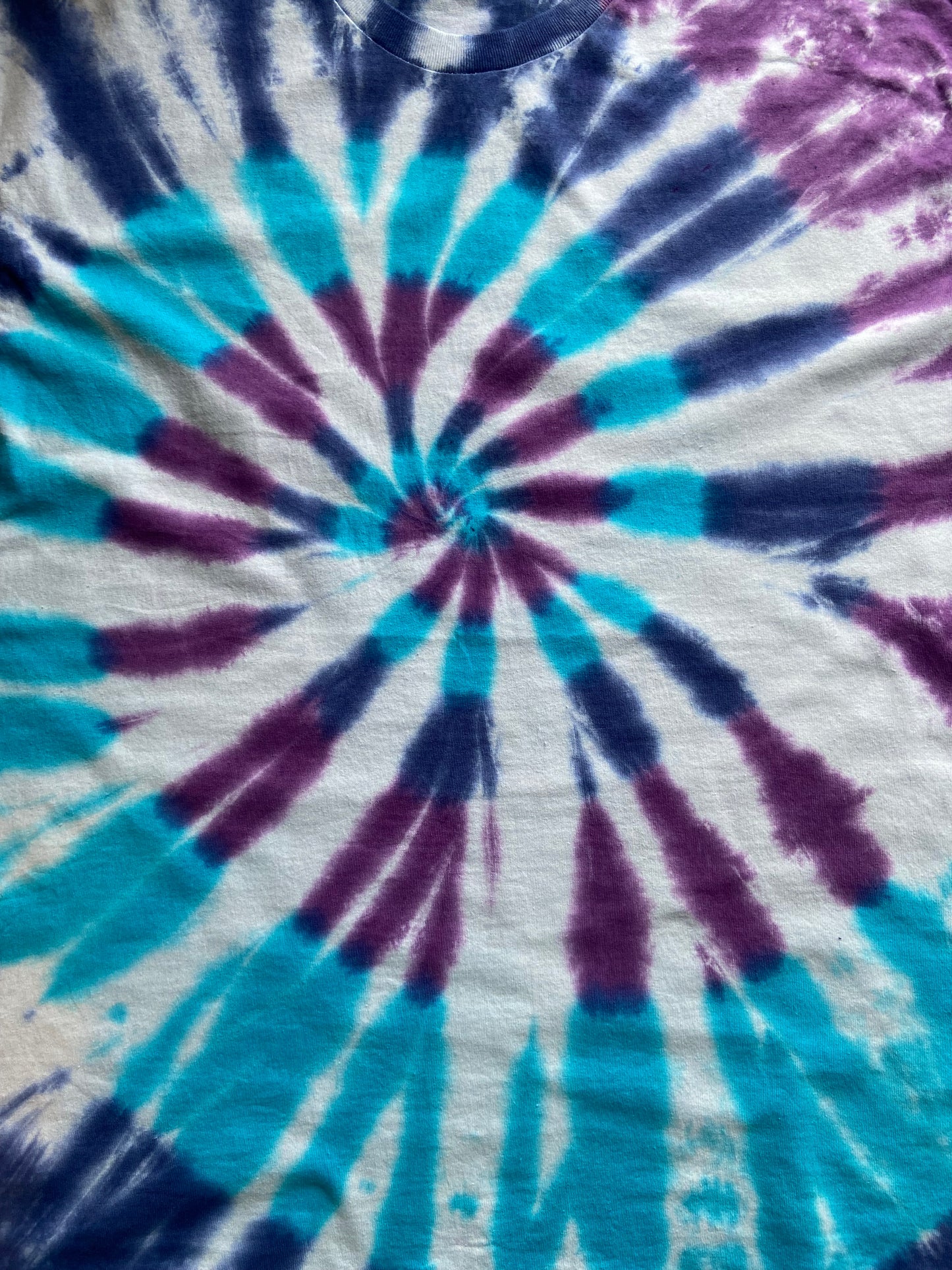 The Abstract Spiral Tie Dye T-Shirt, Adult, Youth, Unisex XS, S, M, L, XL, 2XL, 3XL, 4XL, 5XL, Dyed in the UK, Gift, Hand dyed, Unique