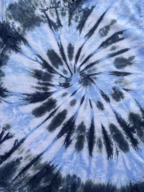 Black and Ice Blue