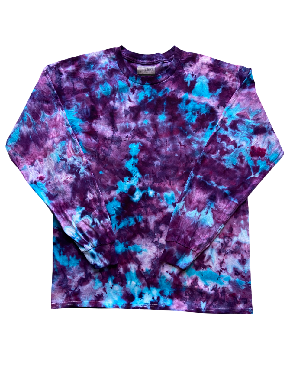 Blue Cosmos Ice Tie Dye T-Shirt, Adult, Youth, Unisex XS, S, M, L, XL, 2XL, 3XL, 4XL, 5XL, Dyed in the UK, Gift