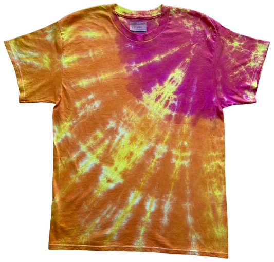 Energon Explosion Tie Dye T-Shirt, Adult, Youth, XS, S, M, L, XL, 2XL, 3XL, 4XL, 5XL, Dyed in the UK, Gift, Handmade to order