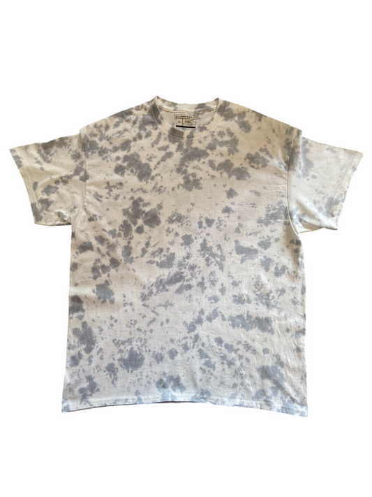 Neutral Grey Scrunch Tie Dye T-Shirt, Adult, Youth, Unisex, XS, S, M, L, XL, 2XL, 3XL, 4XL, 5XL, Dyed in the UK, Gift