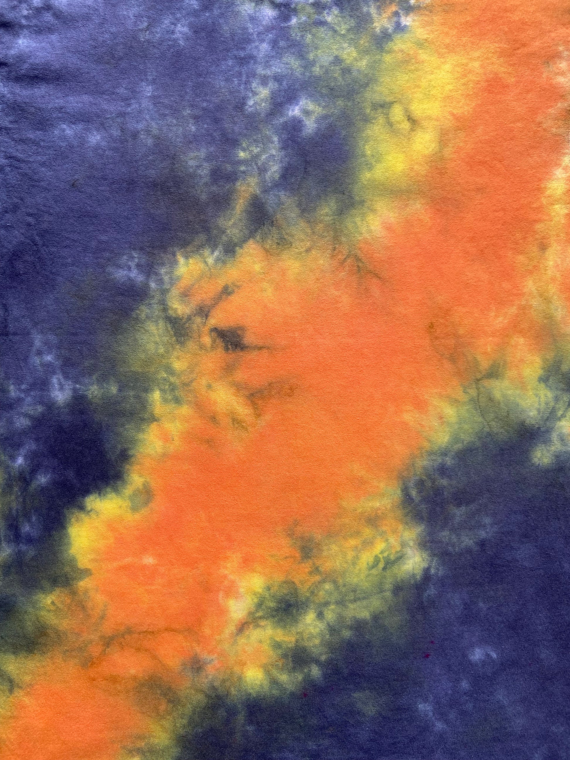 Solar Flare Tie Dye T-Shirt, Adult, Youth, Unisex, XS, S, M, L, XL, 2XL, 3XL, 4XL, 5XL, Dyed in the UK, Gift