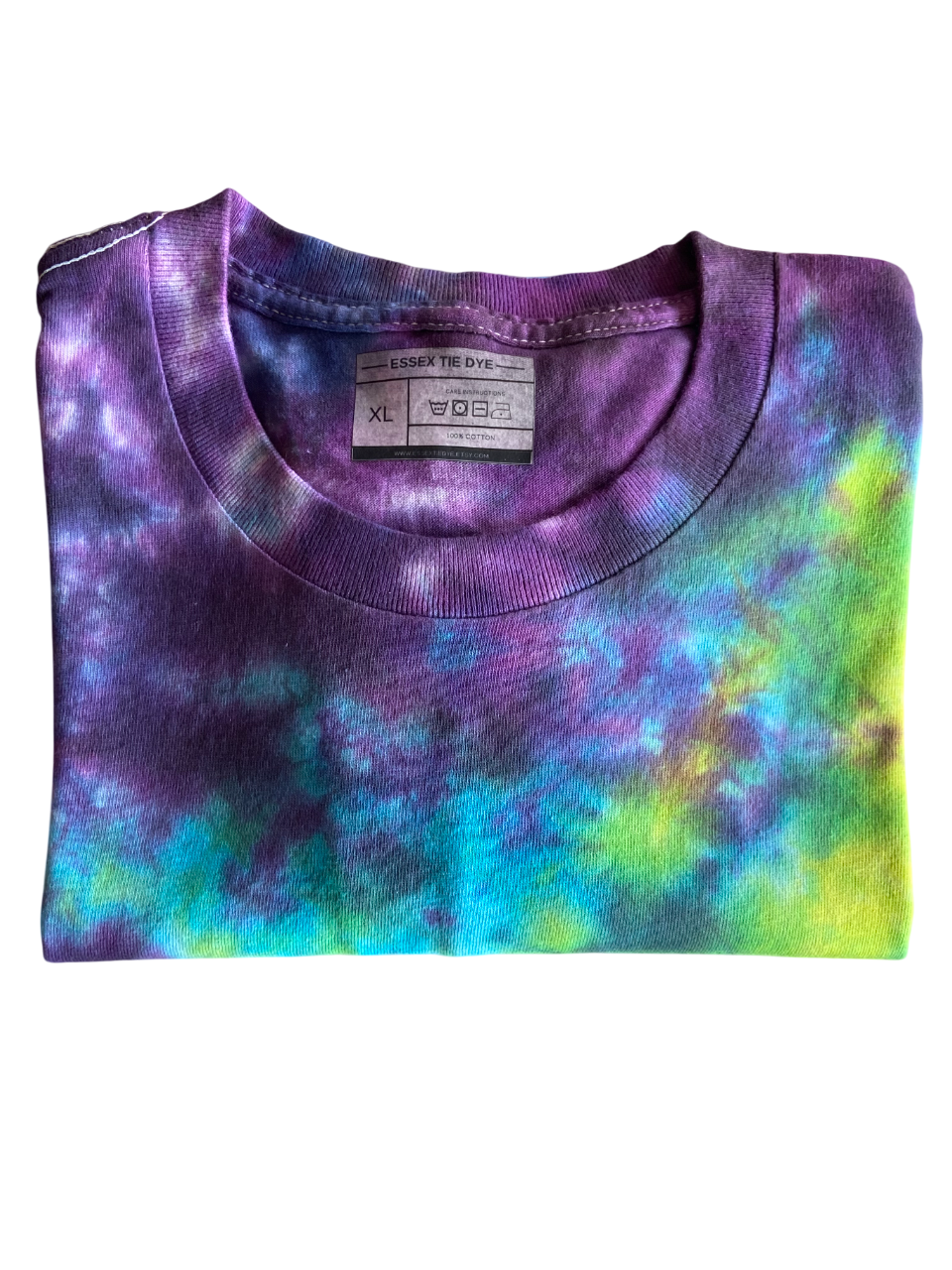 Green Space Nebula Tie Dye T-Shirt, Youth, Unisex, XS, S, M, L, XL, 2XL, 3XL, 4XL, 5XL, Dyed in the UK, Gift