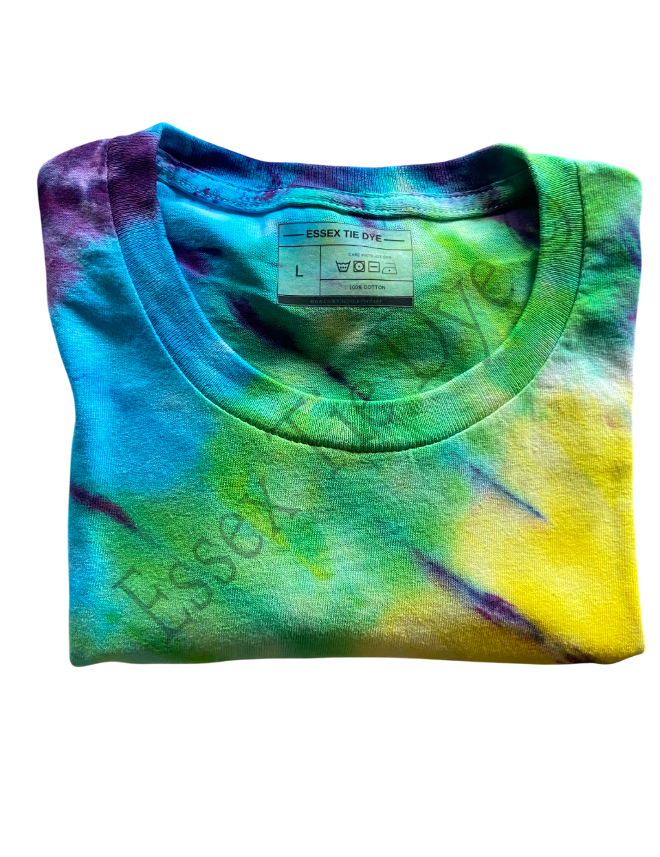 Rainbow Ice Star Tie Dye T-Shirt, Adult, Youth, Unisex XS, S, M, L, XL, 2XL, 3XL, 4XL, 5XL, Dyed in the UK, Gift