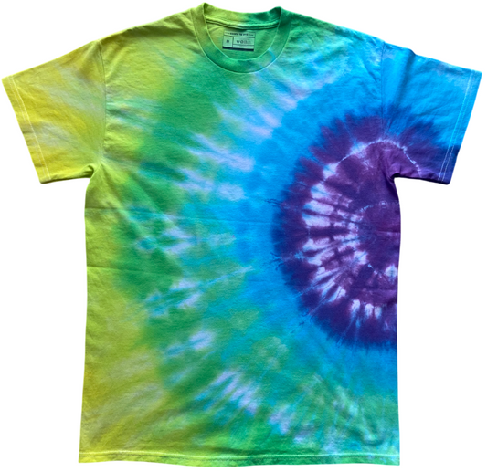 Plain Opal Star Tie Dye T-Shirt, Adult, Youth, Unisex, XS, S, M, L, XL, 2XL, 3XL, 4XL, 5XL, Dyed in the UK, Gift, Handmade to order, Unique