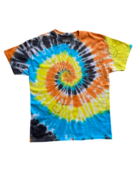 The Palette Tie Dye T-Shirt, Adult, Youth, Unisex, XS, S, M, L, XL, 2XL, 3XL, 4XL, 5XL, Dyed in the UK, Gift
