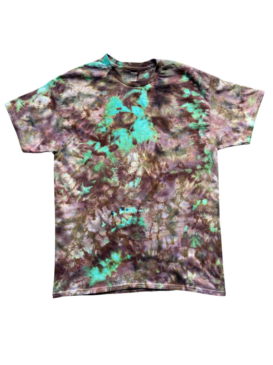 Kaleidoscope Ice Tie Dye T-Shirt, Adult, Youth, Unisex XS, S, M, L, XL, 2XL, 3XL, 4XL, 5XL, Dyed in the UK, Gift