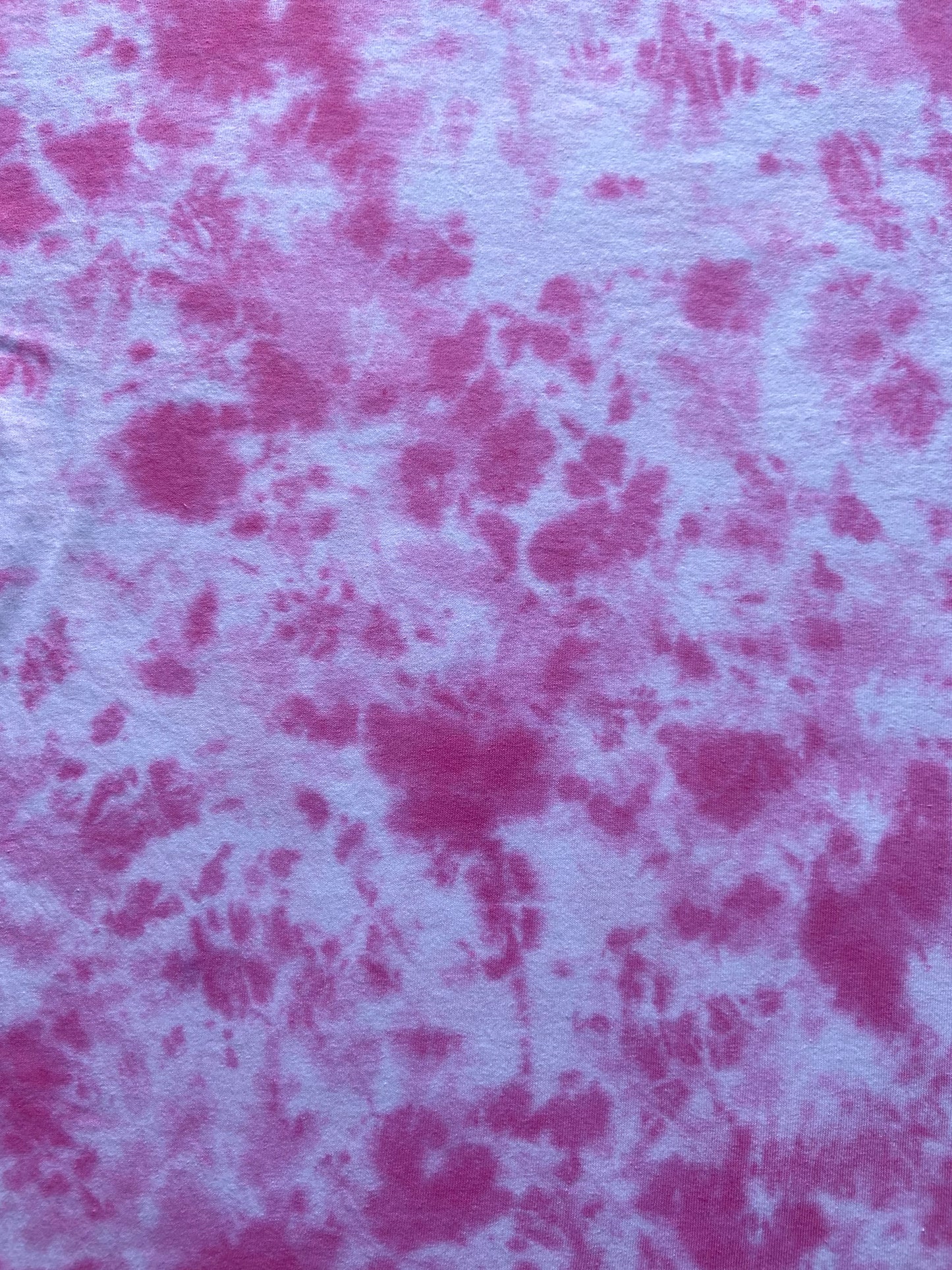 Hot Pink 2 Tone Scrunch Tie Dye T-Shirt, Adult, Youth, Unisex, XS, S, M, L, XL, 2XL, 3XL, 4XL, 5XL, Dyed in the UK, Gift