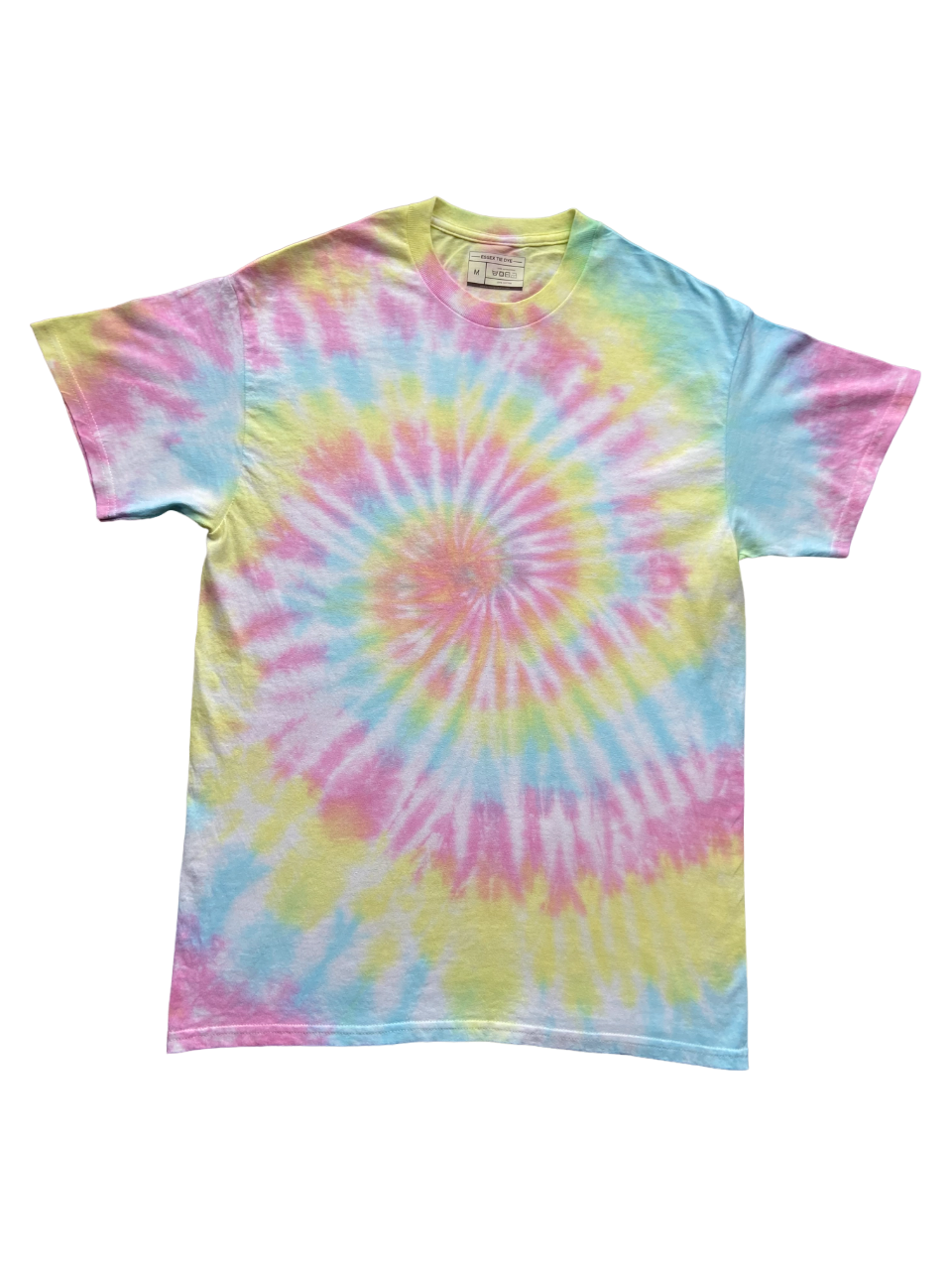 Summer Pastel Tie Dye T-Shirt, Adult, Youth, Unisex, XS, S, M, L, XL, 2XL, 3XL, 4XL, 5XL, Dyed in the UK, Gift