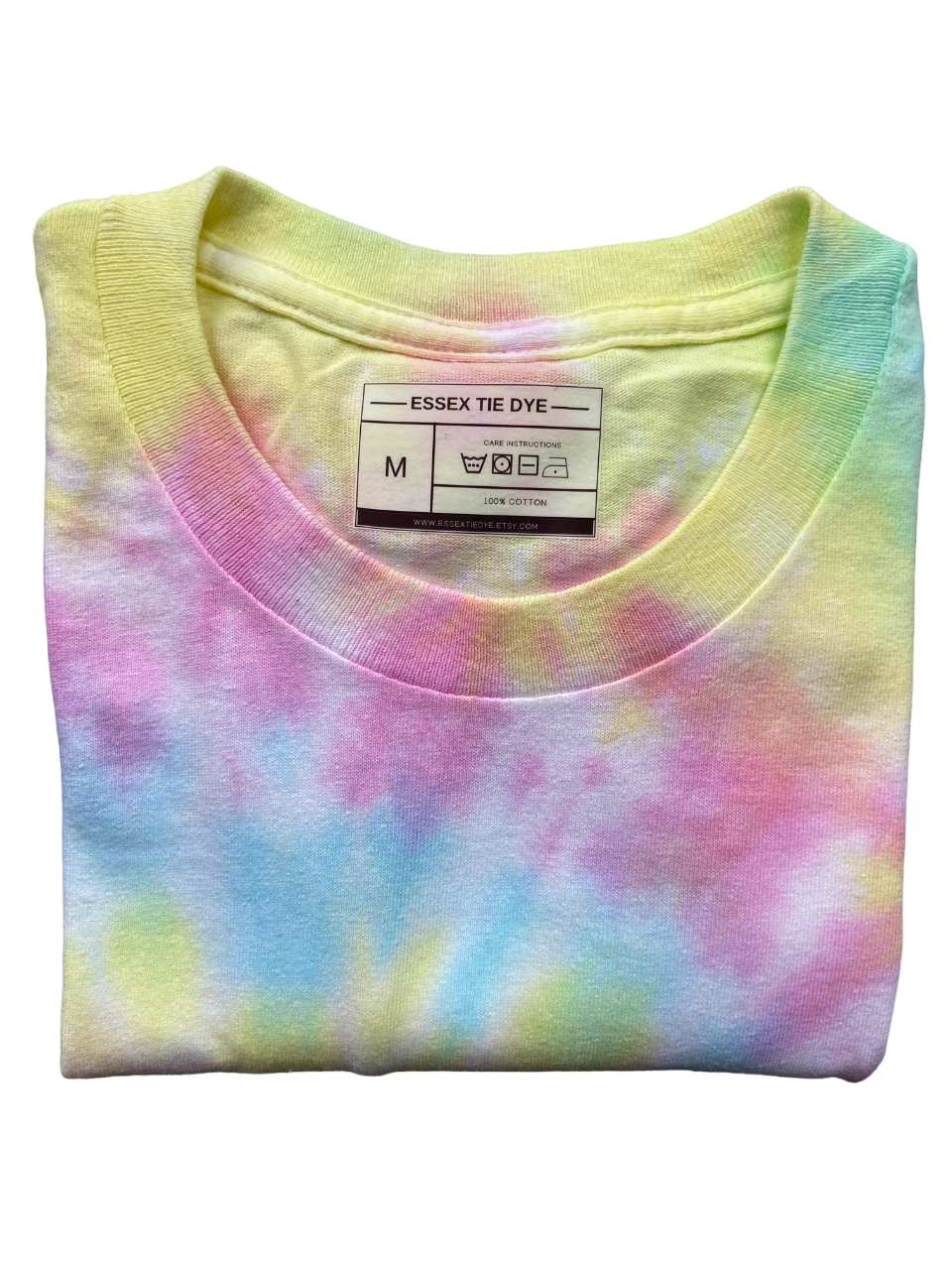 Summer Pastel Tie Dye T-Shirt, Adult, Youth, Unisex, XS, S, M, L, XL, 2XL, 3XL, 4XL, 5XL, Dyed in the UK, Gift