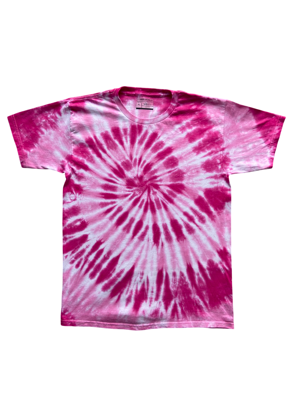 Pink Spiral Tie Dye T-Shirt, Adult, Youth, Unisex, XS, S, M, L, XL, 2XL, 3XL, 4XL, 5XL, Dyed in the UK, Gift