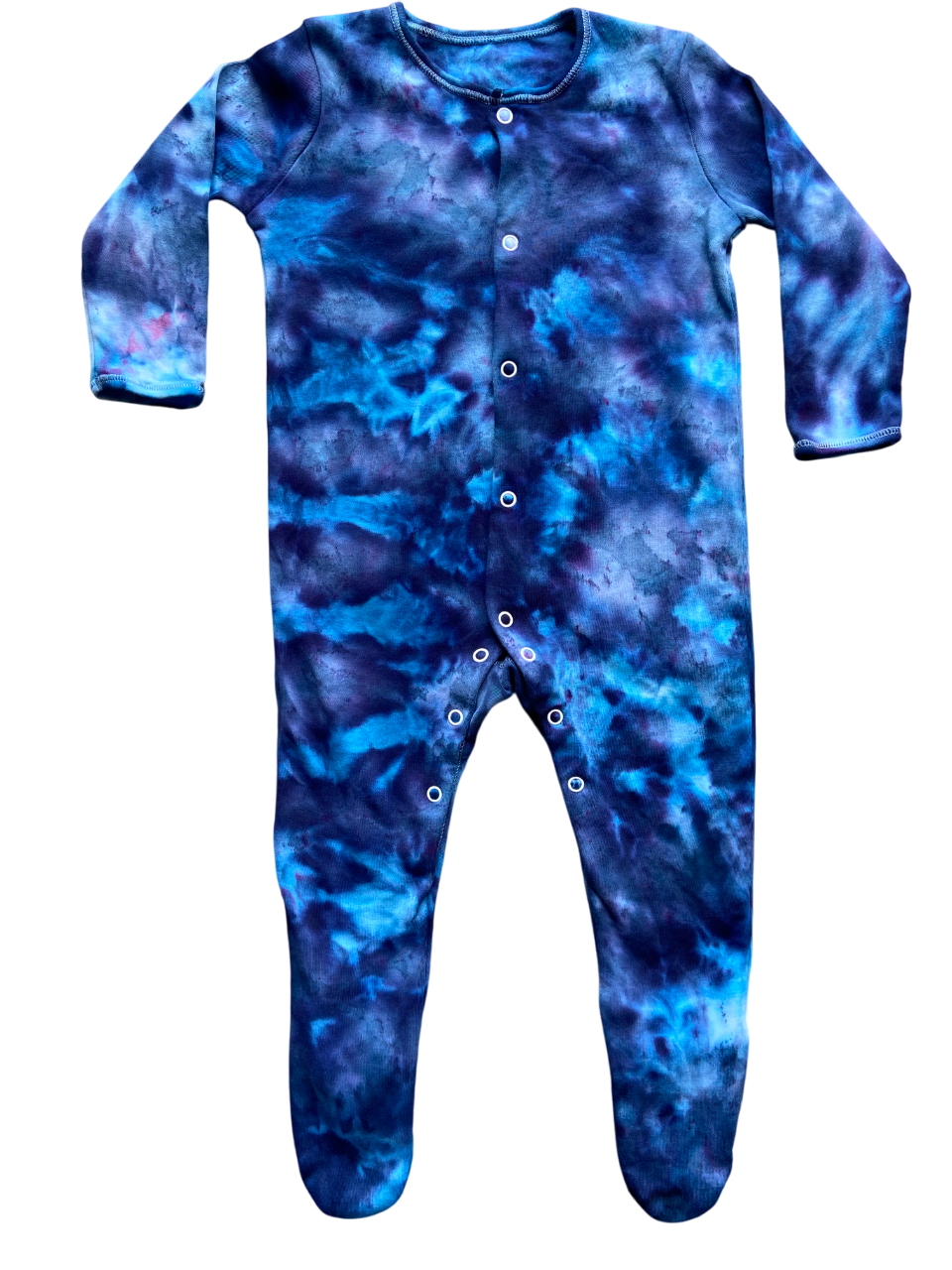 Blue Ice Baby Sleepsuit