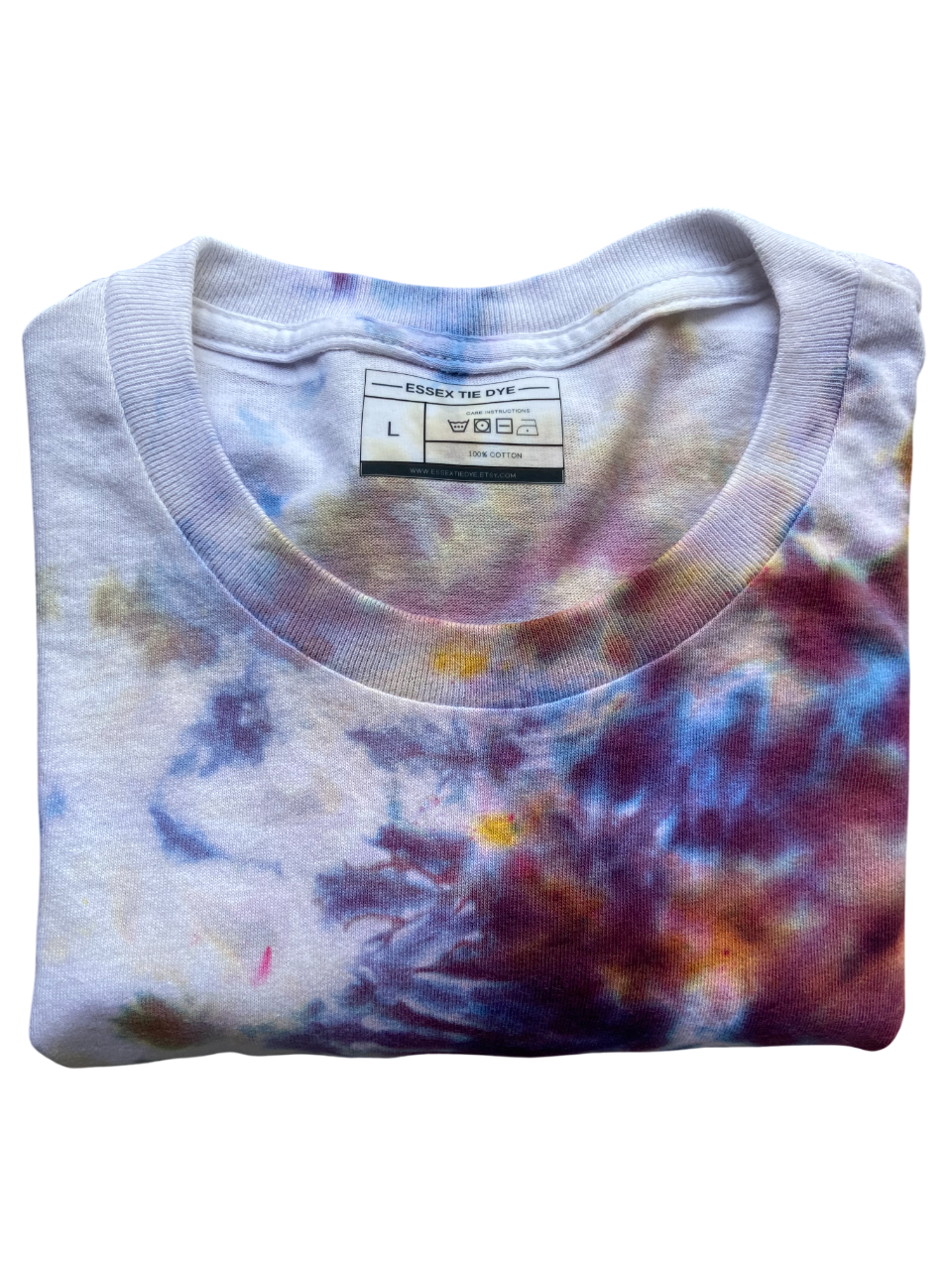 Warrior Princess Ice Accent Tie Dye T-Shirt, Adult, Youth, Unisex XS, S, M, L, XL, 2XL, 3XL, 4XL, 5XL, Dyed in the UK, Gift
