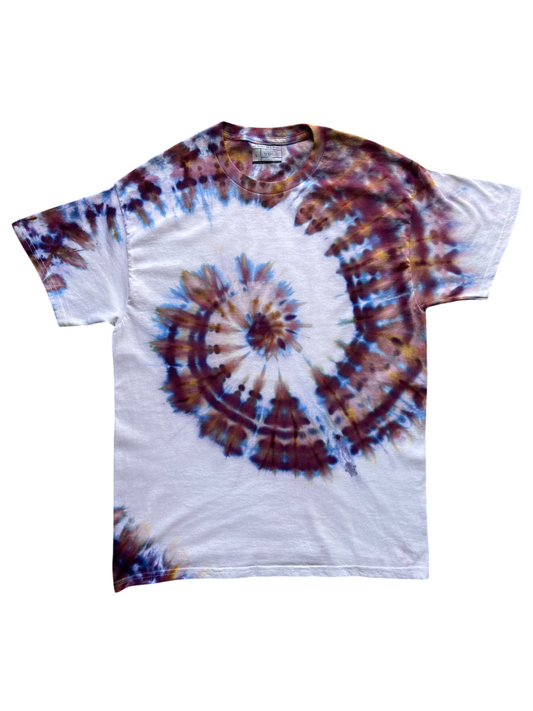 Warrior Princess Ice Spiral Tie Dye T-Shirt, Adult, Youth, Unisex XS, S, M, L, XL, 2XL, 3XL, 4XL, 5XL, Dyed in the UK, Gift
