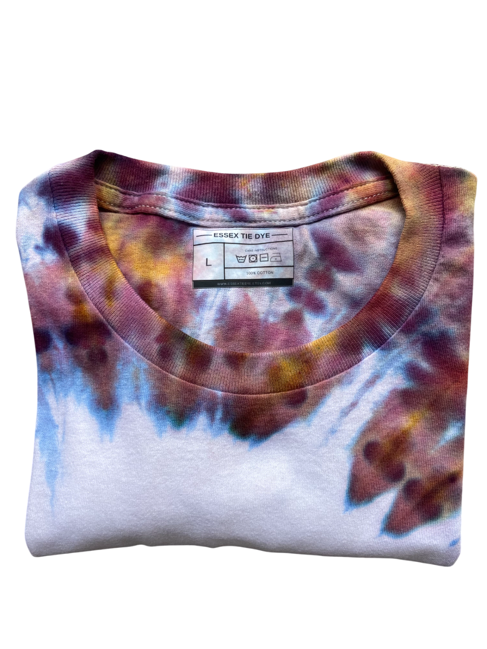 Warrior Princess Ice Spiral Tie Dye T-Shirt, Adult, Youth, Unisex XS, S, M, L, XL, 2XL, 3XL, 4XL, 5XL, Dyed in the UK, Gift