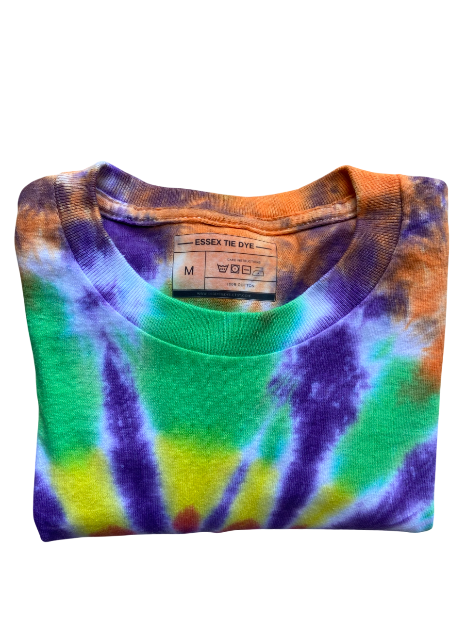The Clown Spiral Tie Dye T-Shirt, Adult, Youth, Unisex, XS, S, M, L, XL, 2XL, 3XL, 4XL, 5XL, Dyed in the UK, Gift