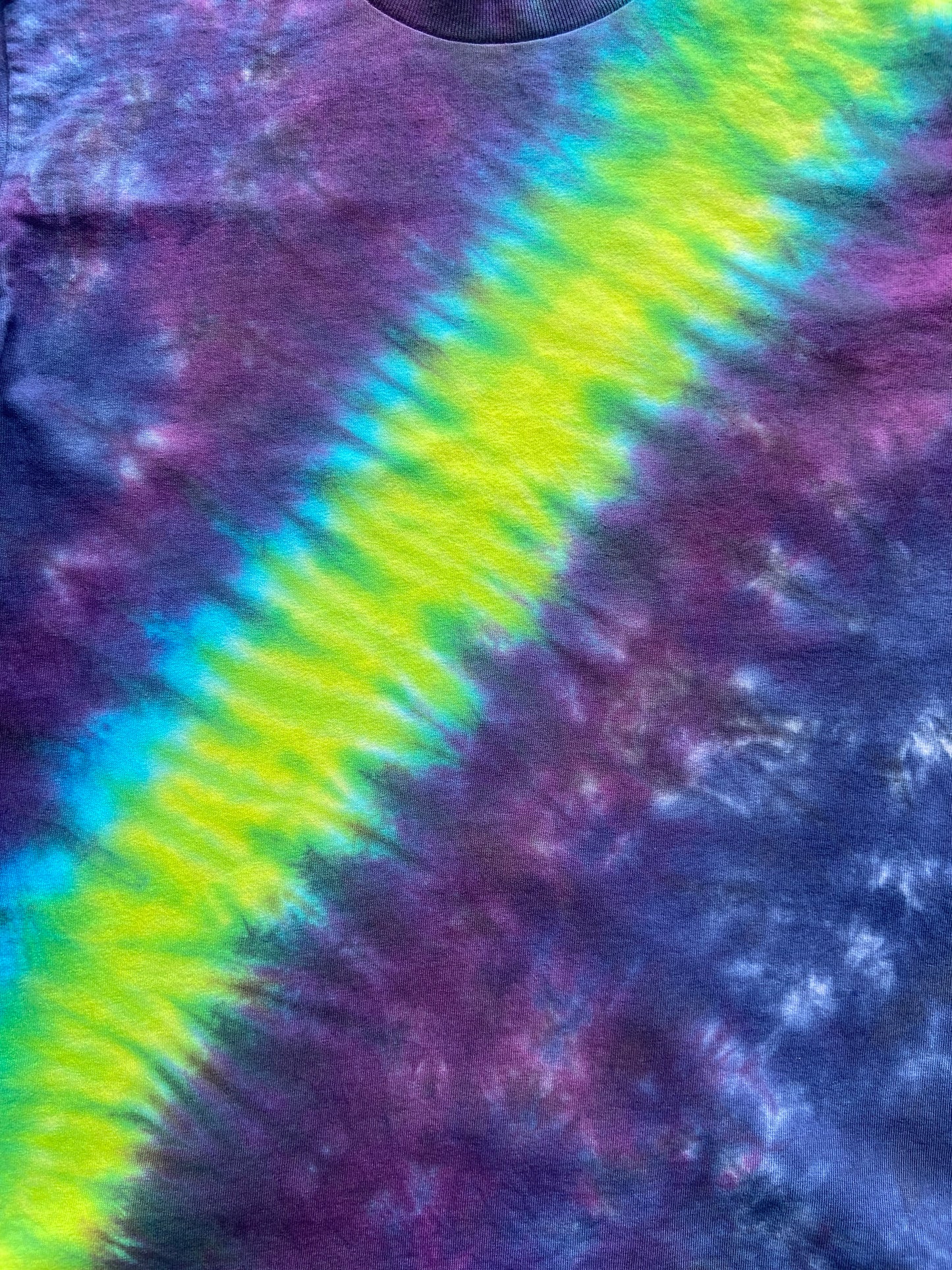 Green Space Rift Tie Dye T-Shirt, Youth, Unisex, XS, S, M, L, XL, 2XL, 3XL, 4XL, 5XL, Dyed in the UK, Gift