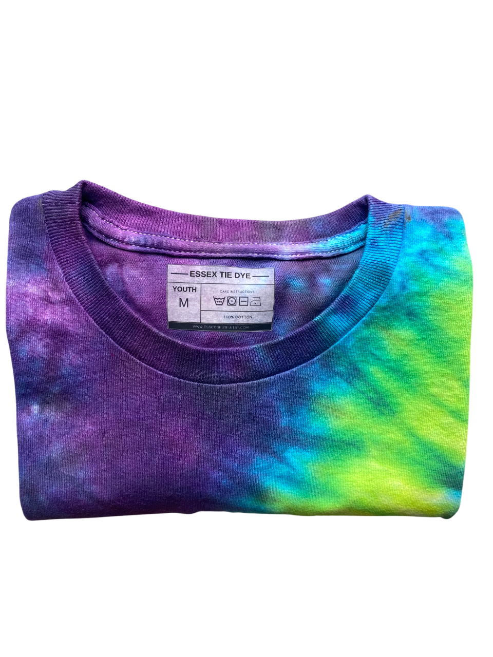 Green Space Rift Tie Dye T-Shirt, Youth, Unisex, XS, S, M, L, XL, 2XL, 3XL, 4XL, 5XL, Dyed in the UK, Gift