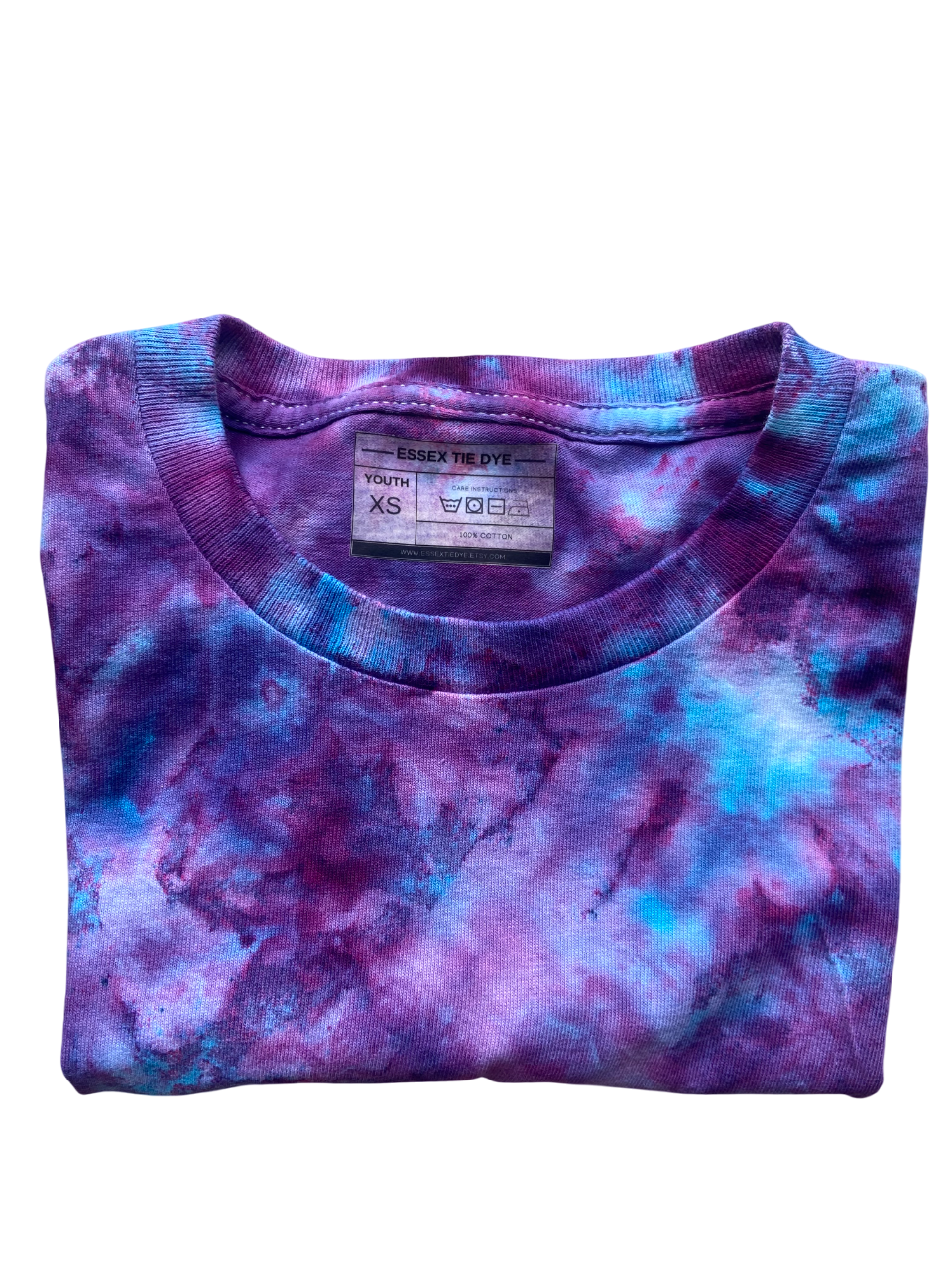 Serenity Ice Tie Dye T-Shirt, Adult, Youth, Unisex XS, S, M, L, XL, 2XL, 3XL, 4XL, 5XL, Dyed in the UK, Gift