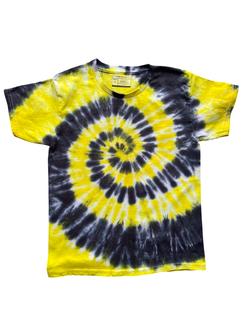 Yellow and Black Spiral