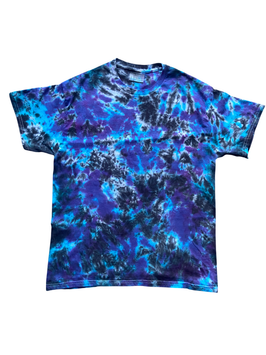 Ocean Storm Tie Dye T-Shirt, Adult, Youth, XS, S, M, L, XL, 2XL, 3XL, 4XL, 5XL, Dyed in the UK, Gift